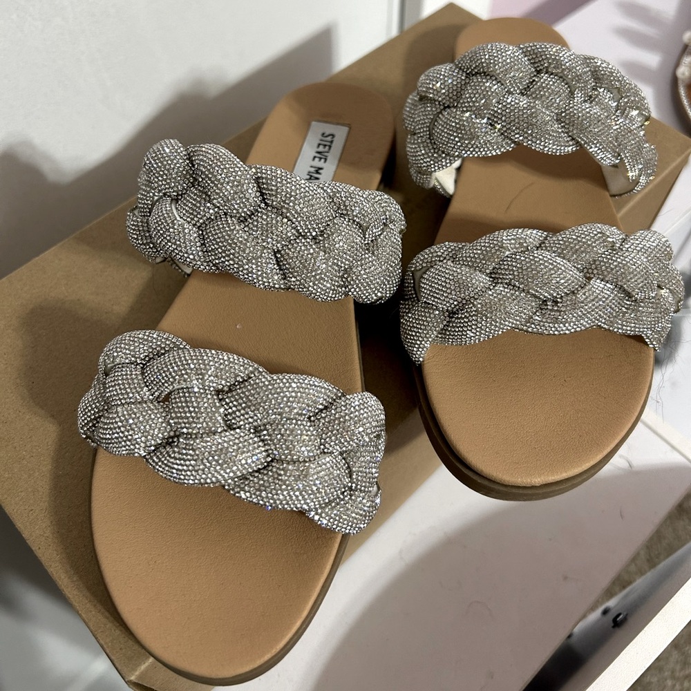 Steve Madden Rhinestone Flats